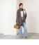 【WALANCE/ワランス】merino wool poncho stole