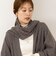 【WALANCE/ワランス】merino wool poncho stole