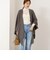 【WALANCE/ワランス】merino wool poncho stole