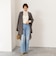 【WALANCE/ワランス】merino wool poncho stole