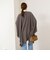 【WALANCE/ワランス】merino wool poncho stole