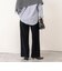 【WEB限定】ウォッシャブルパイルストレートイージーパンツ