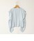 【WEB限定】《手洗い可能》タックドレープスリーブニット