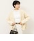 【IRONING/アイロニング】cable rough cardigan