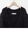 【IRONING/アイロニング】cable rough cardigan