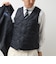 【TAION/タイオン】W-BRESTED SNAP BUTTON DOWN GILET 26AW