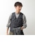 【TAION/タイオン】W-BRESTED SNAP BUTTON DOWN GILET 26AW