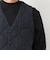 【TAION/タイオン】SINGLE SNAP BUTTON DOWN GILET BRUSHED TWILL 26AW