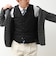 【TAION/タイオン】SINGLE SNAP BUTTON DOWN GILET BRUSHED TWILL 26AW