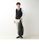 【TAION/タイオン】SINGLE SNAP BUTTON DOWN GILET BRUSHED TWILL 26AW