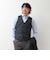 【TAION/タイオン】SINGLE SNAP BUTTON DOWN GILET 26AW