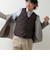 【TAION/タイオン】SINGLE SNAP BUTTON DOWN GILET 26AW