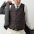 【TAION/タイオン】SINGLE SNAP BUTTON DOWN GILET 26AW