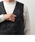 【TAION/タイオン】SINGLE SNAP BUTTON DOWN GILET 26AW