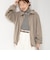 【サマになる】ウォッシャブルOTONAフリースZIPブルゾン