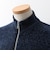 接結モールスタンドジップカーディガン 26AW