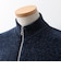 接結モールスタンドジップカーディガン 26AW