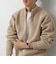 接結モールスタンドジップカーディガン 26AW