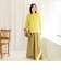 【TORRAZZO DONNA/トラッゾドンナ】透かし編み柄フェザープルオーバー