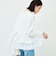 《セットアップ対応/UVカット/2WAYストレッチ》ウォッシャブダルンボール裾フリルプルオーバー