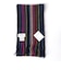 【JAMES CHARLOTTE/ジェームス・シャルロット】501 Warp Knit Multi Stripe Scarf 25cm幅