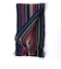 【JAMES CHARLOTTE/ジェームス・シャルロット】501 Warp Knit Multi Stripe Scarf 25cm幅