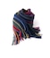 【JAMES CHARLOTTE/ジェームス・シャルロット】501 Warp Knit Multi Stripe Scarf 25cm幅