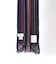 【JAMES CHARLOTTE/ジェームス・シャルロット】501 Warp Knit Multi Stripe Scarf 25cm幅
