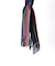 【JAMES CHARLOTTE/ジェームス・シャルロット】501 Warp Knit Multi Stripe Scarf 25cm幅