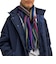 【JAMES CHARLOTTE/ジェームス・シャルロット】501 Warp Knit Multi Stripe Scarf 25cm幅