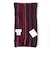 【JAMES CHARLOTTE/ジェームス・シャルロット】501 Warp Knit Multi Stripe Scarf 25cm幅