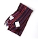 【JAMES CHARLOTTE/ジェームス・シャルロット】501 Warp Knit Multi Stripe Scarf 25cm幅