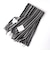 【JAMES CHARLOTTE/ジェームス・シャルロット】501 Warp Knit Multi Stripe Scarf 25cm幅