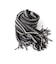 【JAMES CHARLOTTE/ジェームス・シャルロット】501 Warp Knit Multi Stripe Scarf 25cm幅