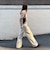 【待望の新色＆サイズ展開追加／@sora_522m企画】BASIC STRAIGHT DENIM