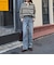 【待望の新色＆サイズ展開追加／@sora_522m企画】BASIC STRAIGHT DENIM