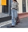 【待望の新色＆サイズ展開追加／@sora_522m企画】BASIC STRAIGHT DENIM