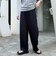 【4サイズ展開/リピーター続出！】とろみツイルストレートイージーパンツ