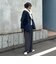 【4サイズ展開/リピーター続出！】とろみツイルストレートイージーパンツ