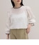 【大人気シリーズの最新作】バック釦配色ギャザーブラウス