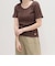 ランダムテレコ5分袖Tシャツ