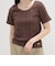 ランダムテレコ5分袖Tシャツ
