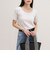 ランダムテレコ5分袖Tシャツ