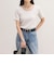 ランダムテレコ5分袖Tシャツ