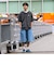 【GEVACO/ゲバコ】パイルヘンリーネックＴシャツ