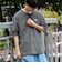 【GEVACO/ゲバコ】パイルヘンリーネックＴシャツ