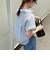 FR刺しゅうフレンチストライプシャツ