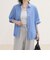 【人気につき半袖Ver.で再登場】汗染み軽減加工COTTON半袖シャツブルゾン