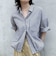 【人気につき半袖Ver.で再登場】汗染み軽減加工COTTON半袖シャツブルゾン