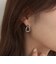 ステンレス涙フレームピアス